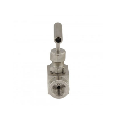 AISI 316 300 Bar Steel Needle Valve 3/8&quot; DIN ISO ASTM 351 Gr. CF8M Body