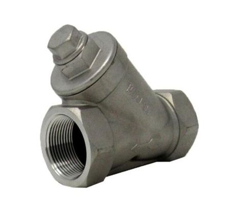 SS316 Y Strainer A351 Gr.CF8M 1/2&quot; 800# FNPT x FNPT Threaded Y Strainer