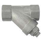 3/4&quot; Stainless Steel WYE Strainer Mesh Filter Valve 800WOG SS316 CF8M