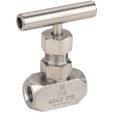 Double / Union Bonnet Needle Valve , DN400 SS Needle Valve