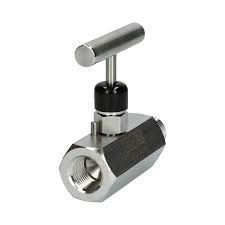 SS316 1/2" NPT MXF Steel Needle Valve , High Pressure Needle Valve