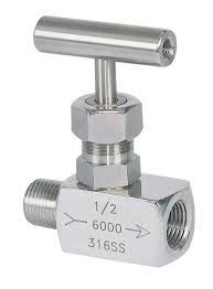 Stainless Steel NPT End Female Thread 1/4&quot; Needle Valve