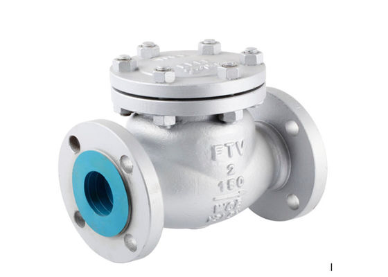 ASME B16.34 And API 6D ANSI Flange Bolted Bonnet 316 Stainless Steel Swing Check Valve