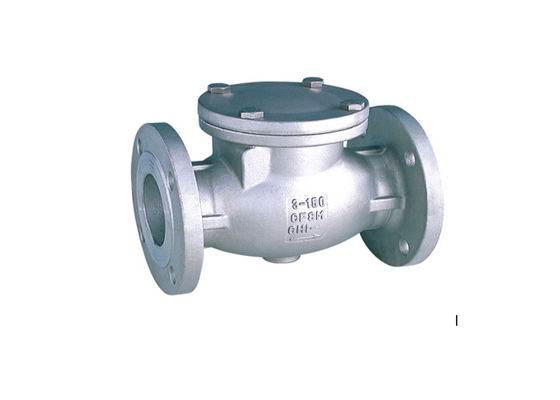 ASME B16.34 And API 6D ANSI Flange Bolted Bonnet 316 Stainless Steel Swing Check Valve