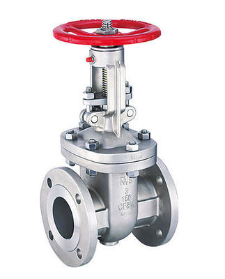 Hard Seal Stainless Steel Gate Valve Hand Operated CF8M SS304  1'' Class 150