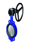 DN10mm DN25mm Manual Butterfly Valve , Stainless Steel Butterfly Valve