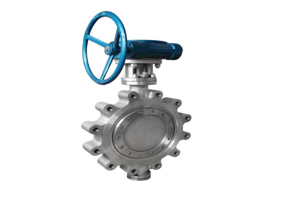 DD373H Stainless Steel Triple Ss 316 Eccentric Wafer Type Butterfly Valve
