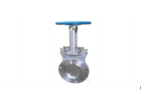 Manual Natural Rubber Sealed 150psi 316 Material Knife Gate Valve For Slurry