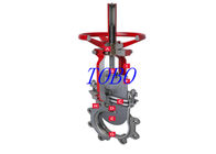 TOBO Durable High Temperature ANSI 150LB Stainless Steel 316 Wafer Knife Gate Valve