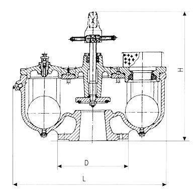 Double Orifice Air Release Valve , SS316 DN 200 PN16 Automatic Air Release Valve