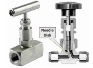 High Pressure Ss 316 Needle Valve Stainless Steel Female 1/8&quot; 1/4&quot; Needle Valve