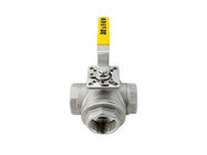 Stainless Steel ASTM A312 TP316L 2&quot; 150# Flanged End Top Entry Ball Valve RF RTJ BW Connection