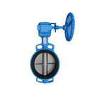 316SS Disc 410SS Stem Wafer Butterfly Valve DN100 Dual Drilled Cast Iron Body