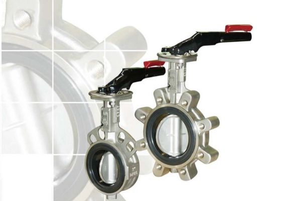 DN150 Fully Lugged Butterfly Valve AS4087 Class 16 Water Authority Approved