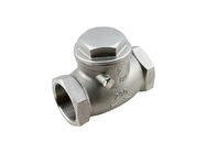 316SS Flange Check Valve NPT Ends 3/8'' 200 Psi 14 Bar with Metal Seat