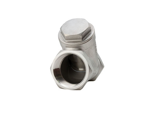 Thread End BSP NPT Ball Check Valve Ductile Iron With Epoxy Caoting Inner And Outer