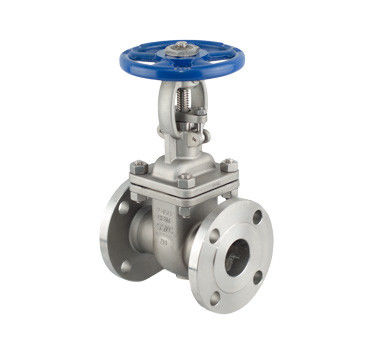 PN16 PN25 PN40 Soft Sealing Water Flanged 304 / 316 CF8 / CF8M Stainless Steel Gate Valve