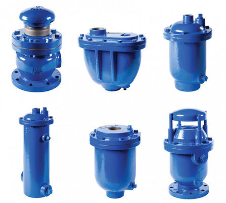 Ductile Cast Iron Small And Large Orifice Air Relief Valves Body And Cover