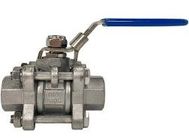 Stainless Steel ASTM A312 TP316L Forged 3 Way Ball Valve  2&quot; 150# RF RTJ BW Connection