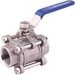 Industrial Hydraulic 3PC Ball Valve Price Flow Control Male Sanitary Stainless Steel Ball Valve