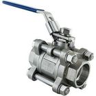 Industrial Hydraulic 3PC Ball Valve Price Flow Control Male Sanitary Stainless Steel Ball Valve