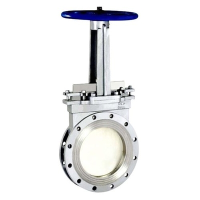 COVNA 4 inch Industry Knife Gate Valve Stainless Steel Wheel Handle Knife Gate Valve ANSI Slurry Knife Gate Valve