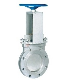 COVNA 4 inch Industry Knife Gate Valve Stainless Steel Wheel Handle Knife Gate Valve ANSI Slurry Knife Gate Valve