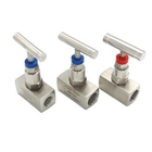 High Pressure Hexagonal Bar Stock Right Angle Chemical Flow Control Needle Valve