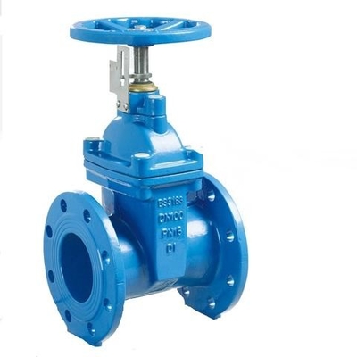 BS DN100 Pn16 Di Non-Rising Stem Resilient Soft Seat Ductile Iron Gate Valves