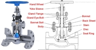 DN80 WCB PN16 Flange End Globe Valve The Cooling Water System