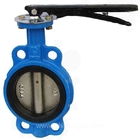 AWWA Ductile Iron Flanged Butt Weld Butterfly Valve DN2800 PN10