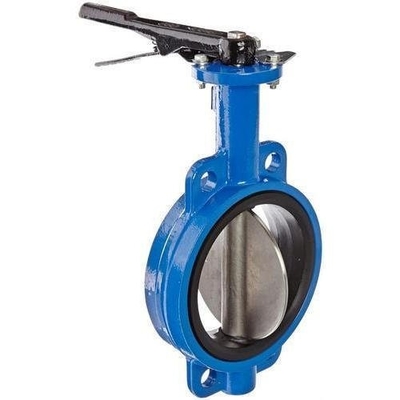 Hand Manual Butterfly Valve PN10 Three Way Cast Iron Lug Type Manual Butterfly Valves