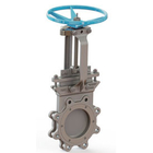 6 inch Lug wafer type wcb knife gate valve with hand wheel gate valve manufacture