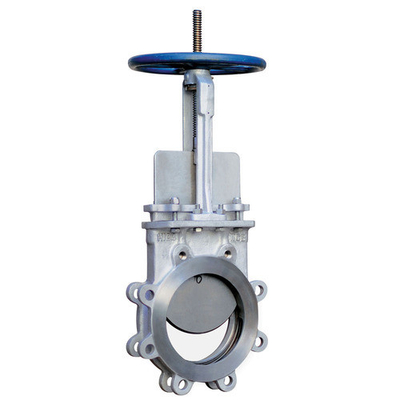 6 inch Lug wafer type wcb knife gate valve with hand wheel gate valve manufacture