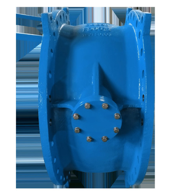 DI Construction Flanged Ball Check Valve Axial Disc Applications Pumping stations