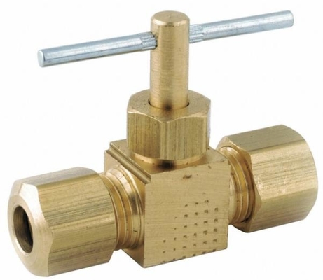 1/2&quot; * 1/2&quot; Straight Compression Needle Valve 150Psi Steel Needle Valve