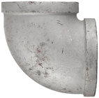Malleable Iron Pipe Fitting 90 Degree Elbow 1-1/4&quot; NPT Female Galvanized Finish