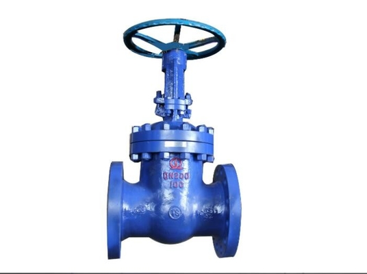 Asme B16.10 Dn80 Resilient Seated Gate Valve Flat Bottomed Seat No Leakage Steel Gate Valve