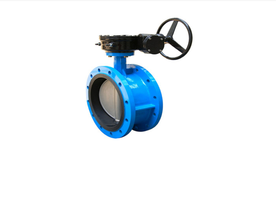 DN50~DN200 Pressure PN10 PN16 Class 150 Full PTFE Lined Wafer Butterfly Valve