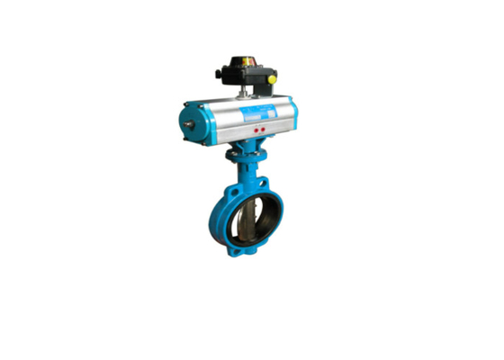 PN6/10/16/25 2-24" Ductile Iron Cast Iron Lugged Wafer Type Butterfly Valve