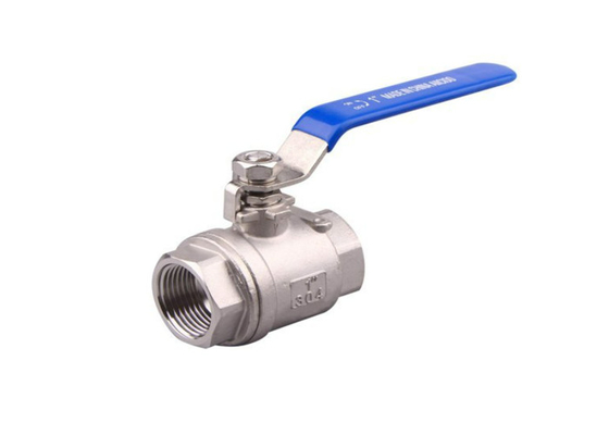 Aohoy 304 316L Stainless Steel BSP NPT Pull Handle 2pc Female Thread Ball Valve For Water