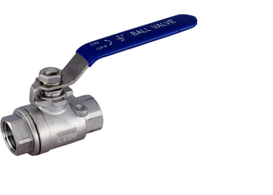 Aohoy 304 316L Stainless Steel BSP NPT Pull Handle 2pc Female Thread Ball Valve For Water
