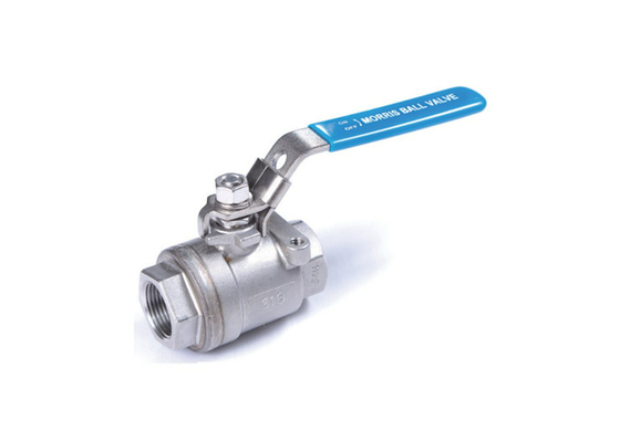 Aohoy 304 316L Stainless Steel BSP NPT Pull Handle 2pc Female Thread Ball Valve For Water
