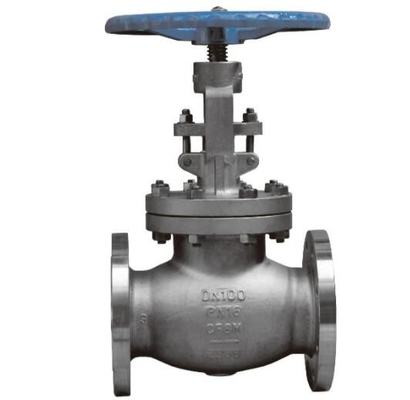 A351 Cf8m Flanged Steel Ss316 10k Dn200 Screw Stem Globe Valve