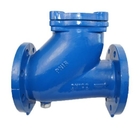 Ductile Iron Nozzle Ball Check Valve DN 600 PN16 With Silence And Wafer