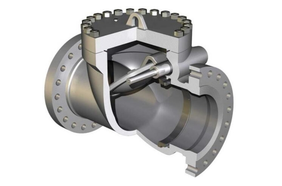 GGG 40.3 Ductile Iron Ball Check Valve With Two Flanged Pieces