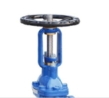 DIN F4 / F5 Resilient Seated Gear Operated Gate Valve With Worm / Lock / Actuator