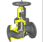 Manual Flanged Globe Valve NW 80 ND 16 Size 3 Inch With Standard Port Size