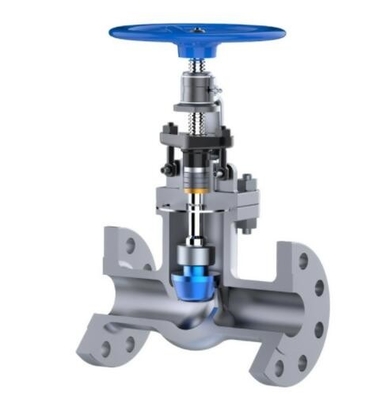 Hand Wheel Manual Flanged DIN Globe Valve Angle Type For Shipboard / Steam