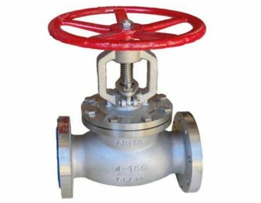 Stainless Steel Globe Valve PN10 DN50 SDNR Straight Globe Valve With GGG40.3 Ductile Iron Body